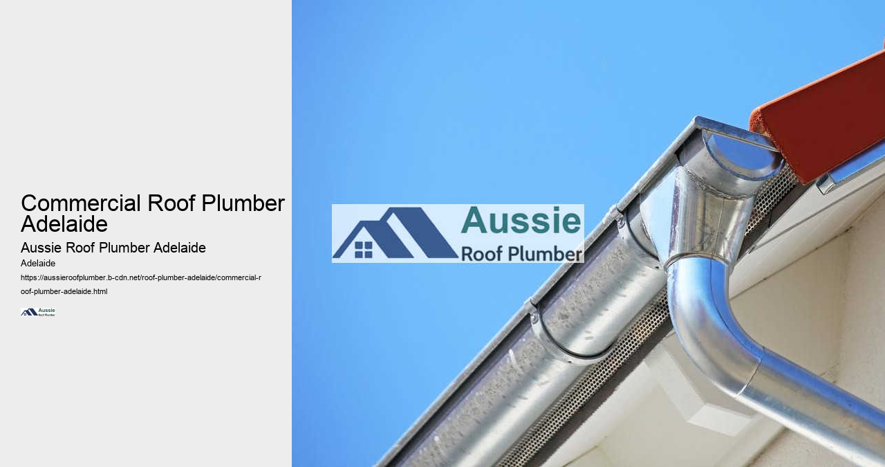 Commercial Roof Plumber Adelaide